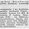 Mansikkaoja_1938