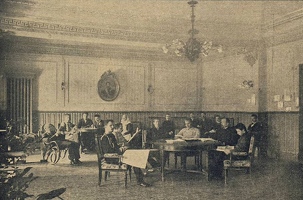 Интерьеры Николаевского отделения санатория, 1900-е годы