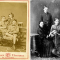 Чичерины. слева  Николай (в кресле), Софья и Георгий 1870е. спр. Николай (стоит), Софья и Георгий с матерью 1890е