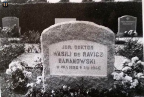 В. Г. Барановский  могила в г. Лунд (Швеция)