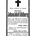 Альберг некролог 1929