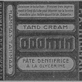 патентованный крем-антисептик для зубов Хильмана 1919