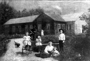 Терийоки. семья Косс на даче 1900г.