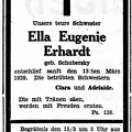 Элла Эргардт  некролог 13.03.1929 Хельсинки