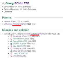 geni Georg Schultze